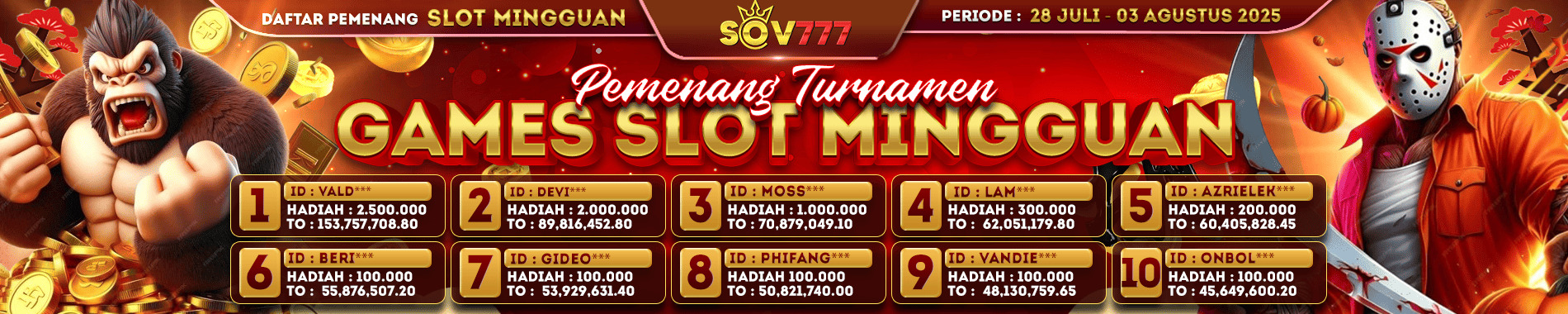 Bonus Turnamen SOV777